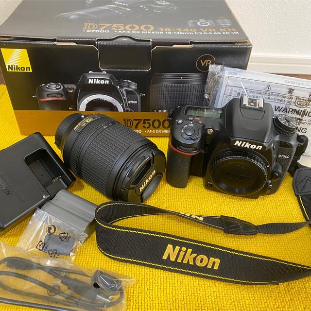 Nikon(ニコン)のNikon D7500 18-140 スマホ/家電/カメラのカメラ(デジタル一眼)の商品写真