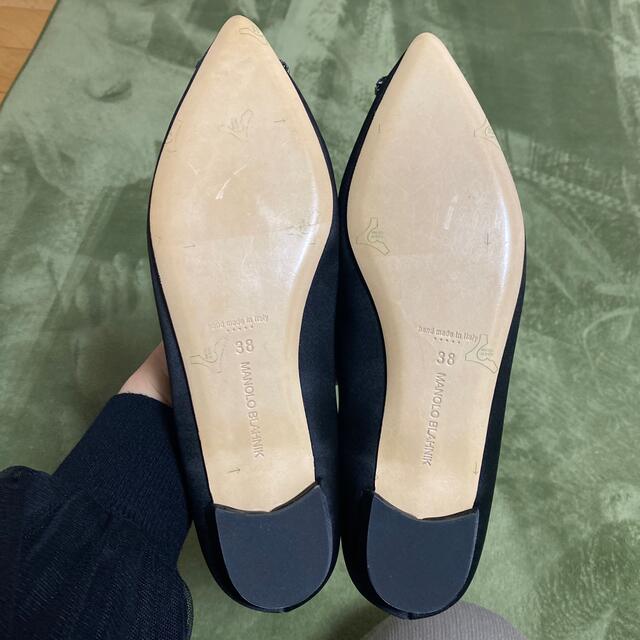 MANOLO BLAHNIK(マノロブラニク)のマノロブラニク　ハンギシ　38サイズ レディースの靴/シューズ(ハイヒール/パンプス)の商品写真