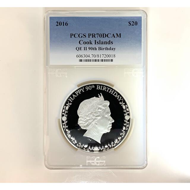 2016 3Oz 大型銀貨  発行枚数999枚/PCGS PR70 DCAM エンタメ/ホビーの美術品/アンティーク(貨幣)の商品写真