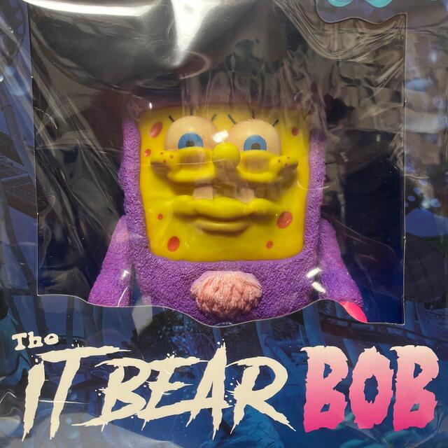 The IT BEAR BOB purple version スポンジボブ The IT BEAR BOB purple version スポンジボブ