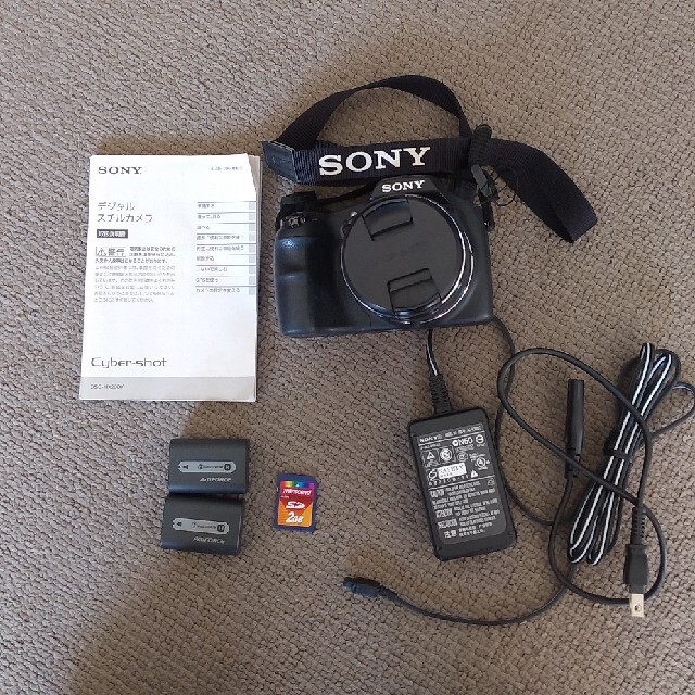 SONY(ソニー)の値下げしました！SONY  サイバーショット　DSC-HX200V 美品 スマホ/家電/カメラのカメラ(コンパクトデジタルカメラ)の商品写真