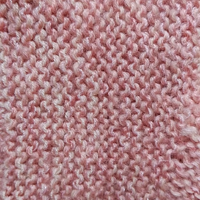 専用    毛糸　靴下カバー　ピンクと白 レディースのレッグウェア(ソックス)の商品写真