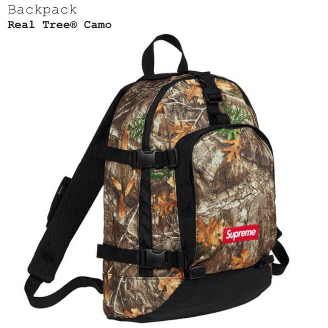 Backpack supreme 19aw カモ