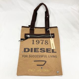 ディーゼル(DIESEL)のDIESEL バッグ　トートバッグ　ペーパーバッグ　ロゴ　BAG かっこいい(トートバッグ)