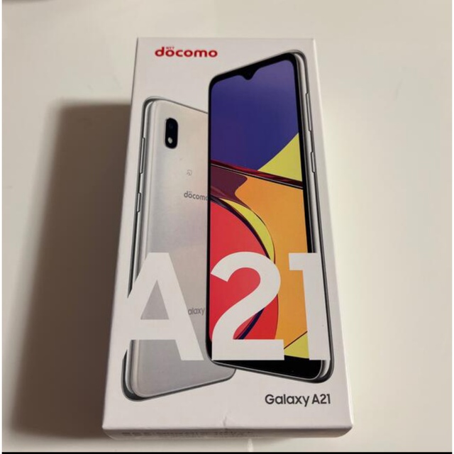 Galaxy A21 SCV49 ホワイト