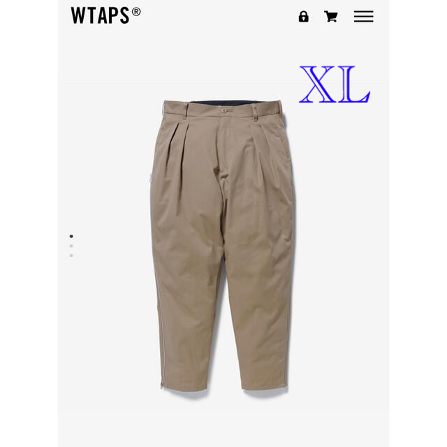 パンツUNDERCOVER x WTAPS TWILL SIDE ZIP 2TUCK