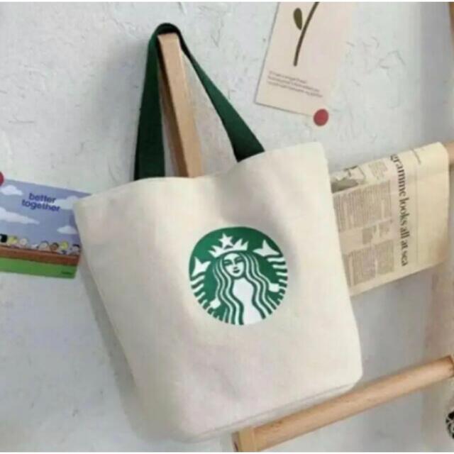 Starbucks Coffee(スターバックスコーヒー)のスターバックス　トートバッグ レディースのバッグ(トートバッグ)の商品写真