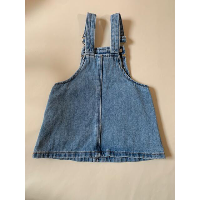 ZARA(ザラ)のZARA デニムスカート　ベビー 80 キッズ/ベビー/マタニティのベビー服(~85cm)(スカート)の商品写真