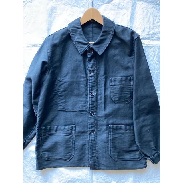 ご予約商品【50s】French Black Moleskin Jacket