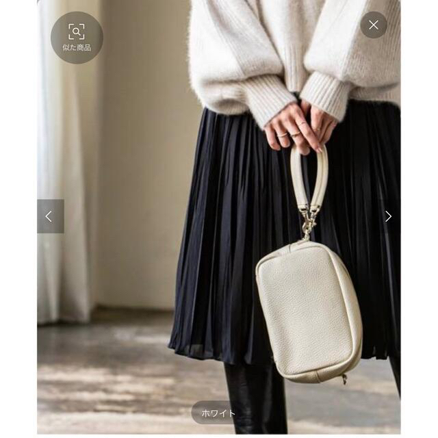 NOBLE 【ch!iii】wide belt boston バッグ⭐︎ホワイト レディース ...