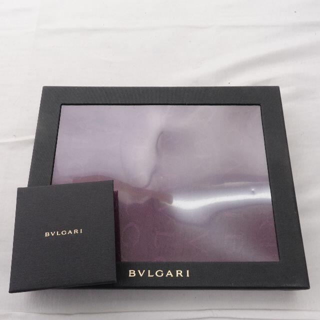 BVLGARI　ストール　レディース　パープル