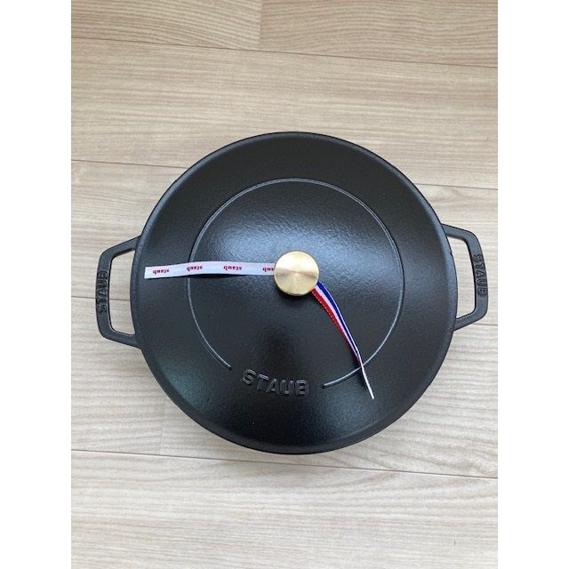 473】ストウブ STAUB ブレイザー ソテーパン 28cm ブラック 黒 www