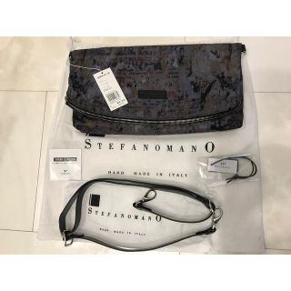 ステファノマーノ(Stefano manO)の新品 Stefano manO ステファノマーノ ボディバッグ 大凡半額 未使用(ボディーバッグ)