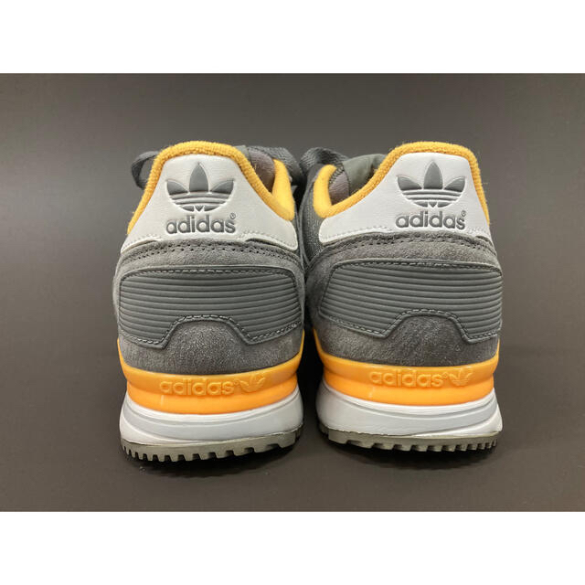 adidas - アディダス オリジナルス ZX 700 グレー/イエロー 25.5 adidas - アディダス オリジナルス ZX 700 グレー/イエロー 25.5