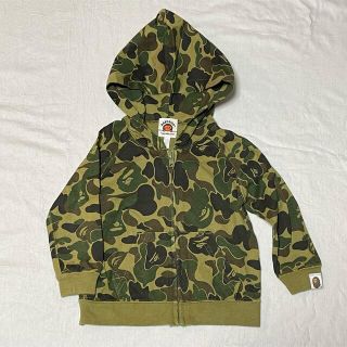 アベイシングエイプ(A BATHING APE)のA BATHING APE 子供用　ジップアップフーディー (トレーナー)