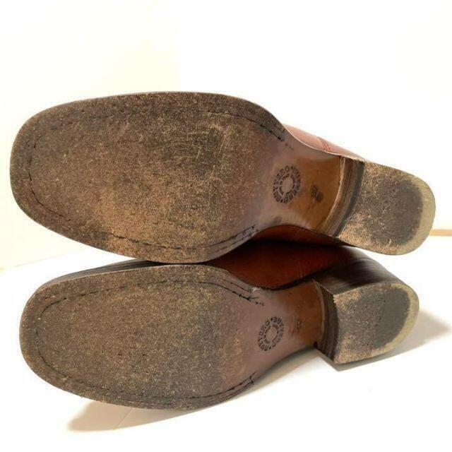 BUTTERO(ブッテロ)のブッテロ 　BUTTERO　 ロング ブーツ　レザー 37 23.5cm 茶 レディースの靴/シューズ(ブーツ)の商品写真