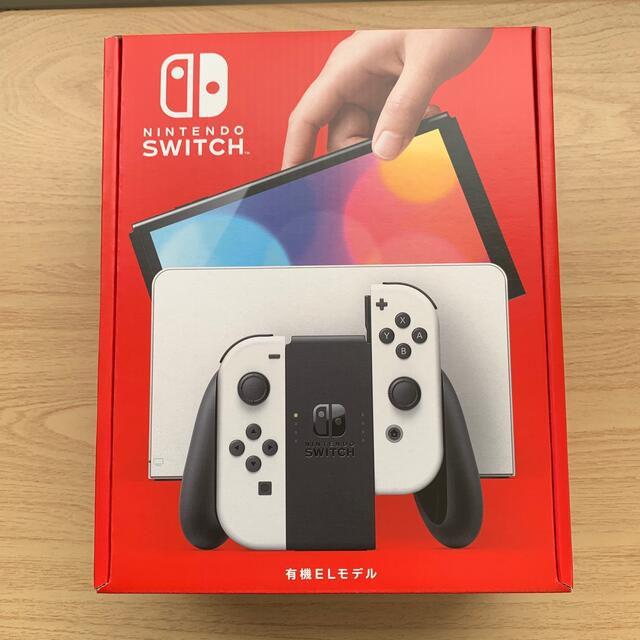 任天堂(ニンテンドウ)のNintendo Switch NINTENDO SWITCH (ユウキELモデ エンタメ/ホビーのゲームソフト/ゲーム機本体(家庭用ゲーム機本体)の商品写真