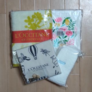 ロクシタン(L'OCCITANE)のL'OCCITANE ﾉﾍﾞﾙﾃｨｾｯﾄ・限定ﾄｰﾄ&ｿｯｸｽ&巾着&ﾊﾞｽﾀｵ(ノベルティグッズ)