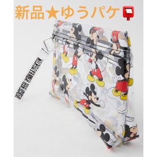 マウジー(moussy)のkiwiさま専用★新品★CLR★MD MICKEY CAPTURE ポーチ(ポーチ)