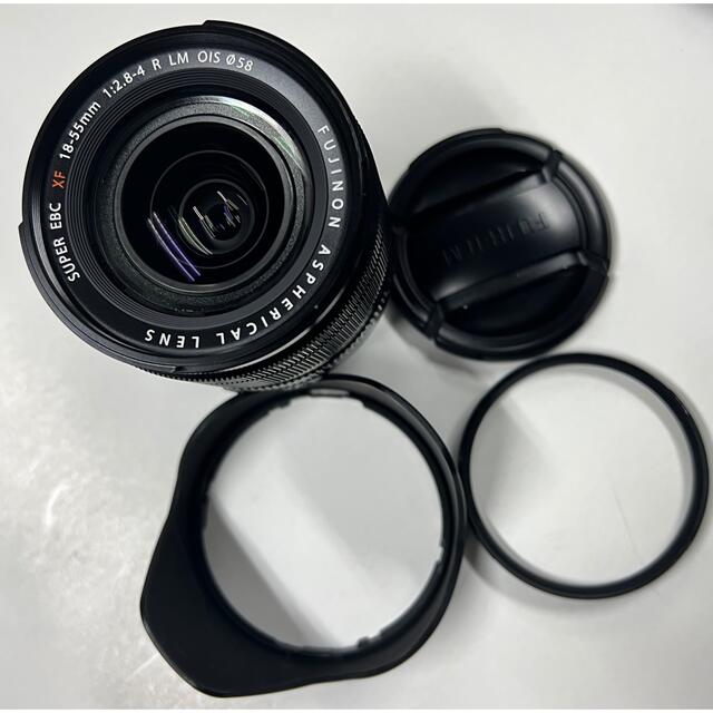 富士フイルム(フジフイルム)の週末限定価格‼︎ FUJIFILM XF18-55 F2.8-4 R フジ スマホ/家電/カメラのカメラ(レンズ(ズーム))の商品写真