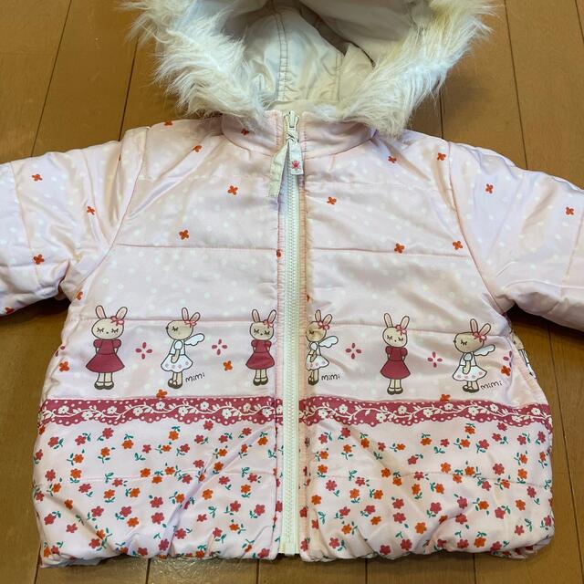 KP(ニットプランナー)のkp  リバーシブルジャンバー  95 キッズ/ベビー/マタニティのキッズ服女の子用(90cm~)(ジャケット/上着)の商品写真