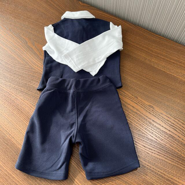 スーツ風セット　子ども用　90cm キッズ/ベビー/マタニティのキッズ服男の子用(90cm~)(ドレス/フォーマル)の商品写真