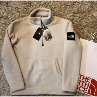 ザノースフェイス(THE NORTH FACE)の【海外限定】ノースフェイス フリース アノラック ボックスロゴ M タグ付き(スウェット)