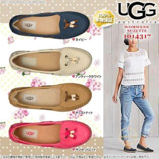 アグ(UGG)の【新品・半額以下】UGG SUZETTE(スリッポン/モカシン)