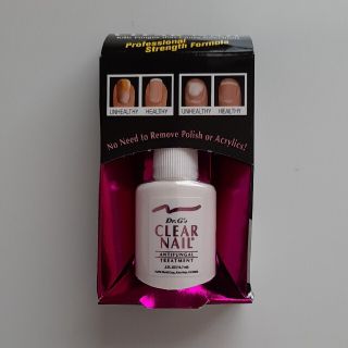 新品　Dr.G's CLEAR NAIL　クリアネイル(ネイルケア)