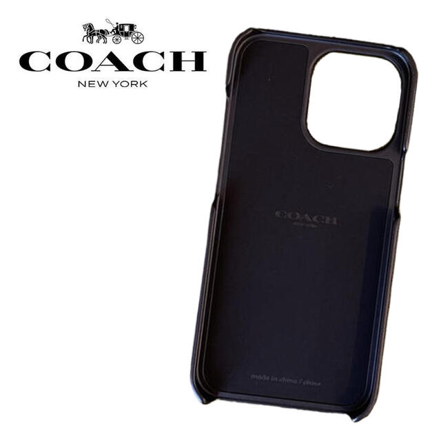 新品、未使用!COACH コーチ iPhone13 pro 携帯ケース