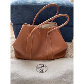 エルメス(Hermes)の値下げ可⭐️中古⭐️【エルメス】⭐️ガーデンパーティPM ネゴンダ　ゴールド(トートバッグ)