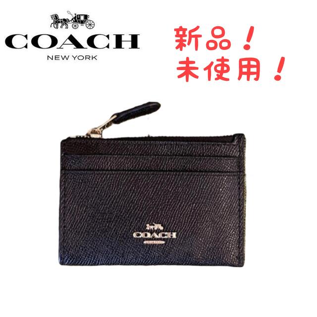 新品、未使用！ COACH コーチ 定期入れ パスケース カードケース 小銭