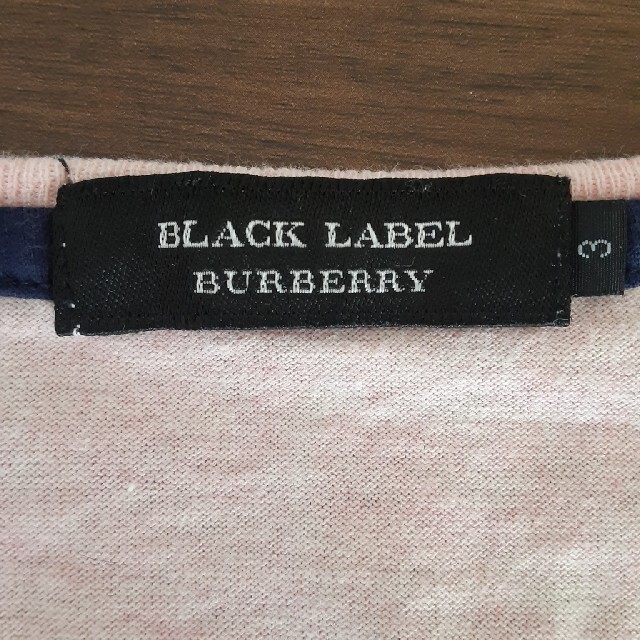 BURBERRY BLACK LABEL(バーバリーブラックレーベル)のNo.125 BLACK LABEL BURBERRY 半袖 Tシャツ ピンク メンズのトップス(Tシャツ/カットソー(半袖/袖なし))の商品写真