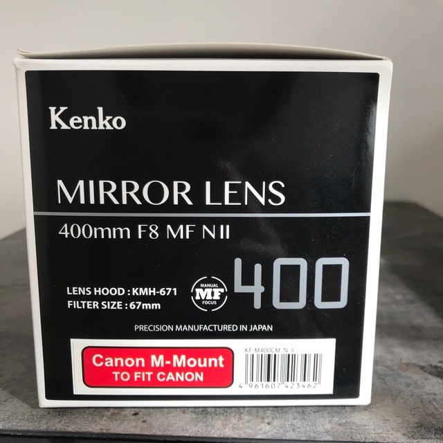 Kenko(ケンコー)のkenko MIRROR LENS 400mm MF N ll スマホ/家電/カメラのカメラ(レンズ(単焦点))の商品写真