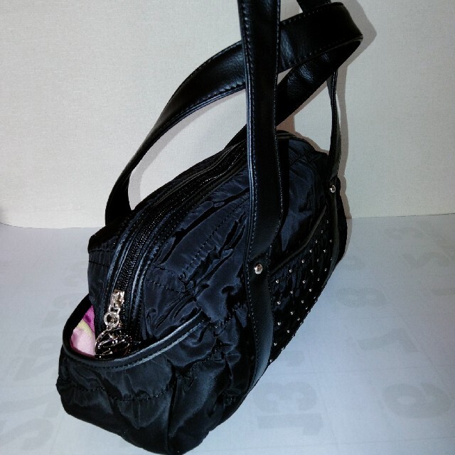 SAVOY(サボイ)の【未使用】SAVOY　サボイ　ハンドバッグ　黒　軽量 レディースのバッグ(ハンドバッグ)の商品写真