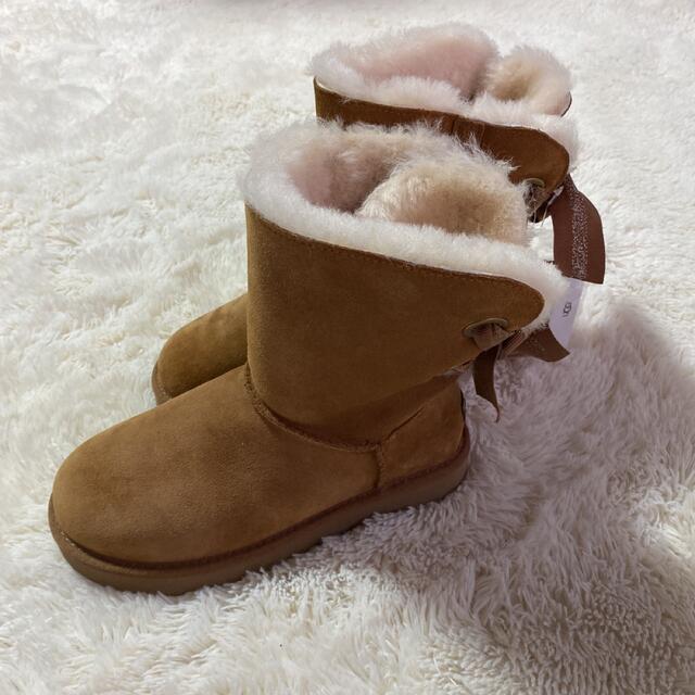 UGG アグ ムートン ブーツ キャメル 22cm