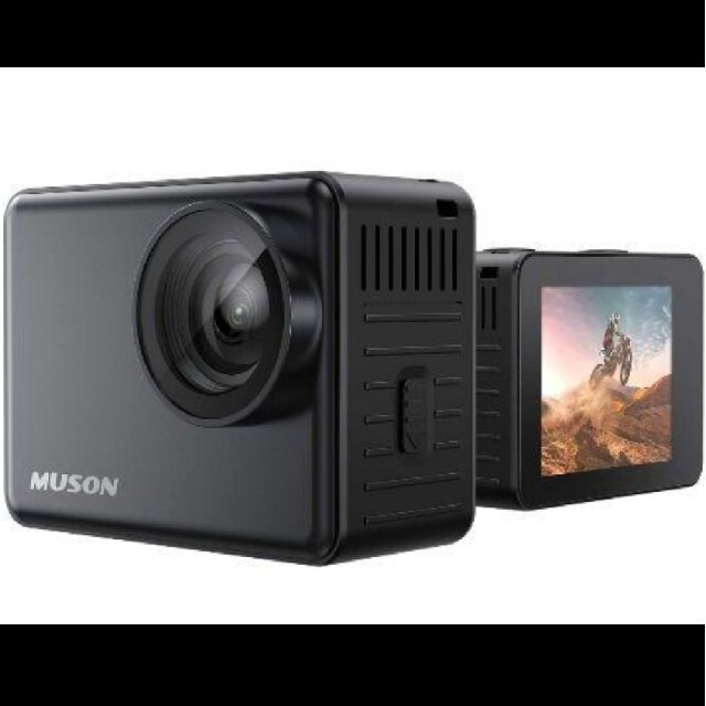 【格安】MUSON アクションカメラ 完全防水4K