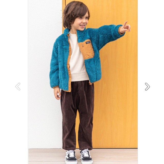 BREEZE(ブリーズ)のBREEZE ファーフリースジャケット キッズ/ベビー/マタニティのキッズ服男の子用(90cm~)(ジャケット/上着)の商品写真