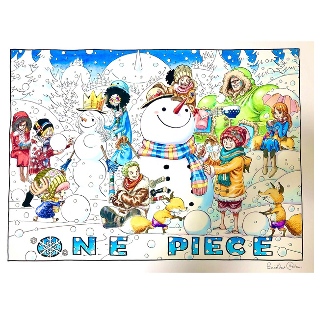 世界限定10部】ONE PIECE マンガアート NFT 雪だるま 集英社 | neumi.it 世界限定10部】ONE PIECE マンガアート NFT 雪だるま 集英社 | neumi.it