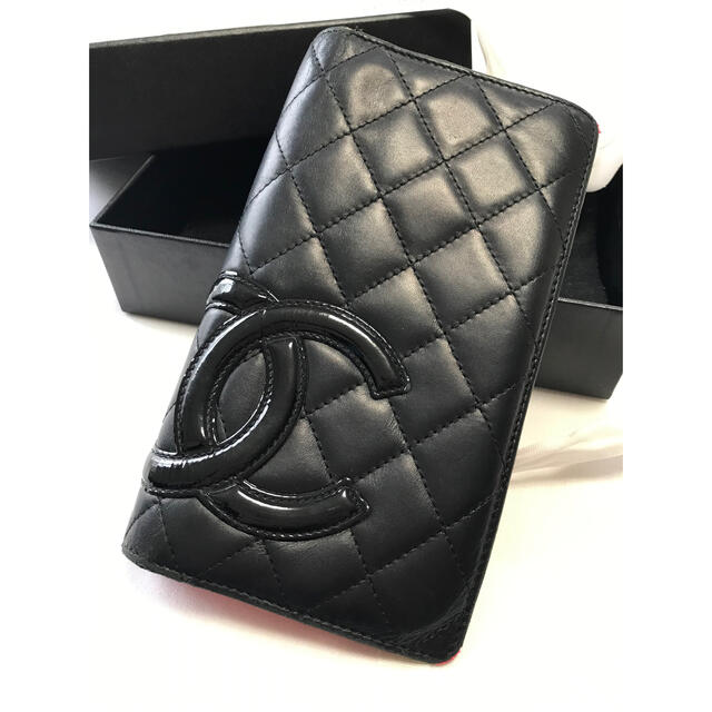 CHANEL(シャネル)のシャネル♡CHANEL♡カンボンライン♡長財布♡ブラック レディースのファッション小物(財布)の商品写真