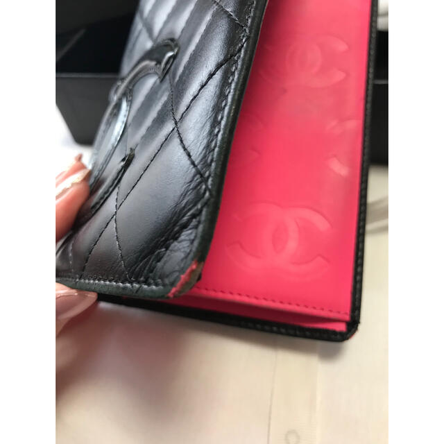 CHANEL(シャネル)のシャネル♡CHANEL♡カンボンライン♡長財布♡ブラック レディースのファッション小物(財布)の商品写真