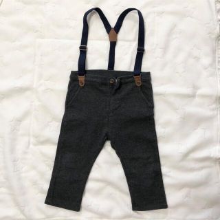 ザラキッズ(ZARA KIDS)のZARA ザラ　フォーマルパンツ　サスペンダー付き　(パンツ)