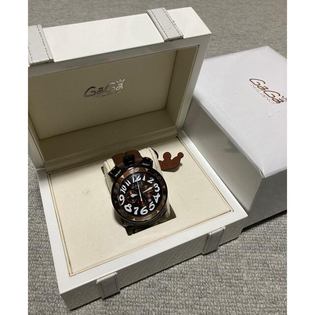GaGa MILANO クロノグラフ 48MM ブラウン
