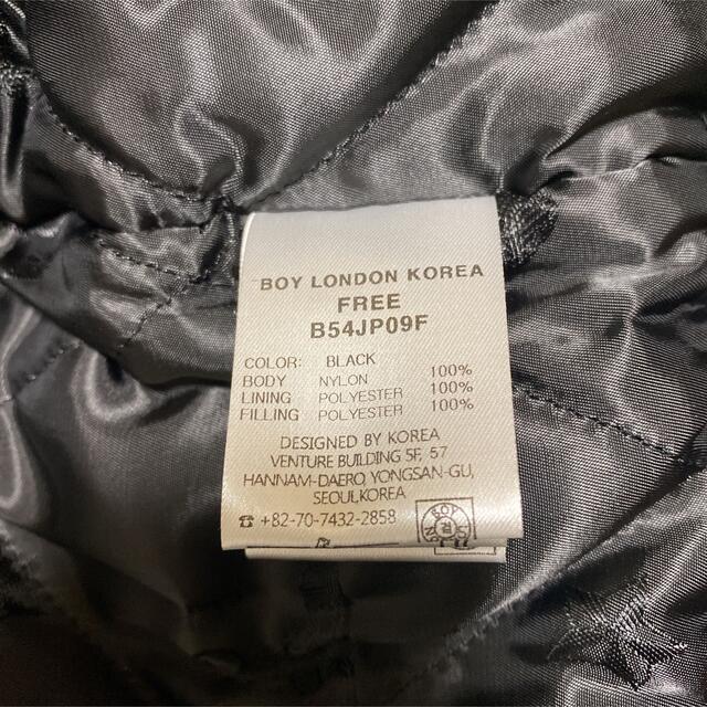 Boy London(ボーイロンドン)のBOYLONDON MA-1 ジャケット　美品　未使用タグ付き レディースのジャケット/アウター(ブルゾン)の商品写真
