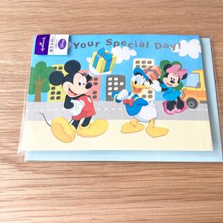 ディズニー(Disney)のミッキー 誕生日カード(カード/レター/ラッピング)