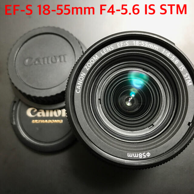 完動品　Canon EF-S 18-55mm F4-5.6 IS STM