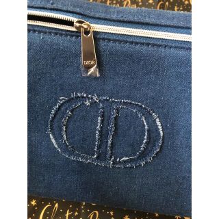 ディオール(Dior)の新品　ディオール　デニム　ポーチ(ポーチ)