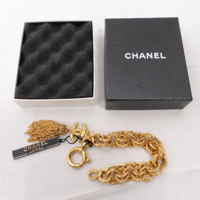 CHANEL　ブレスレット　レディース　ゴールド