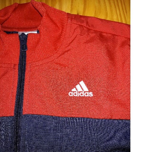 adidas(アディダス)のadidas　アディダス☆ジャージ　140cm　ジャンパー　上着 キッズ/ベビー/マタニティのキッズ服男の子用(90cm~)(ジャケット/上着)の商品写真