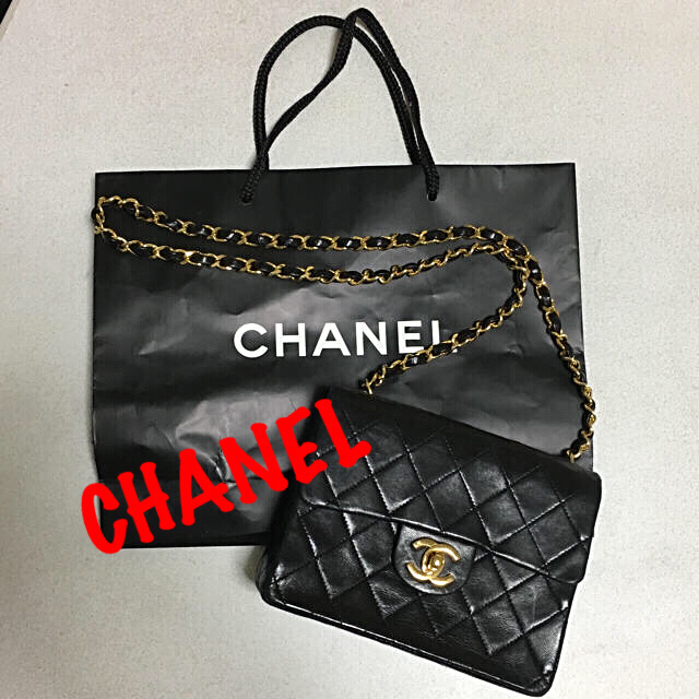 人気スポー新作 CHANEL ミニ 黒 バッグ チェーンショルダー マトラッセ